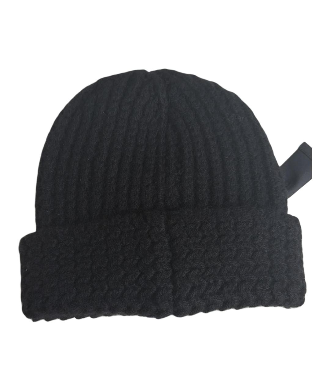CHANEL Черная шапка, фото 2