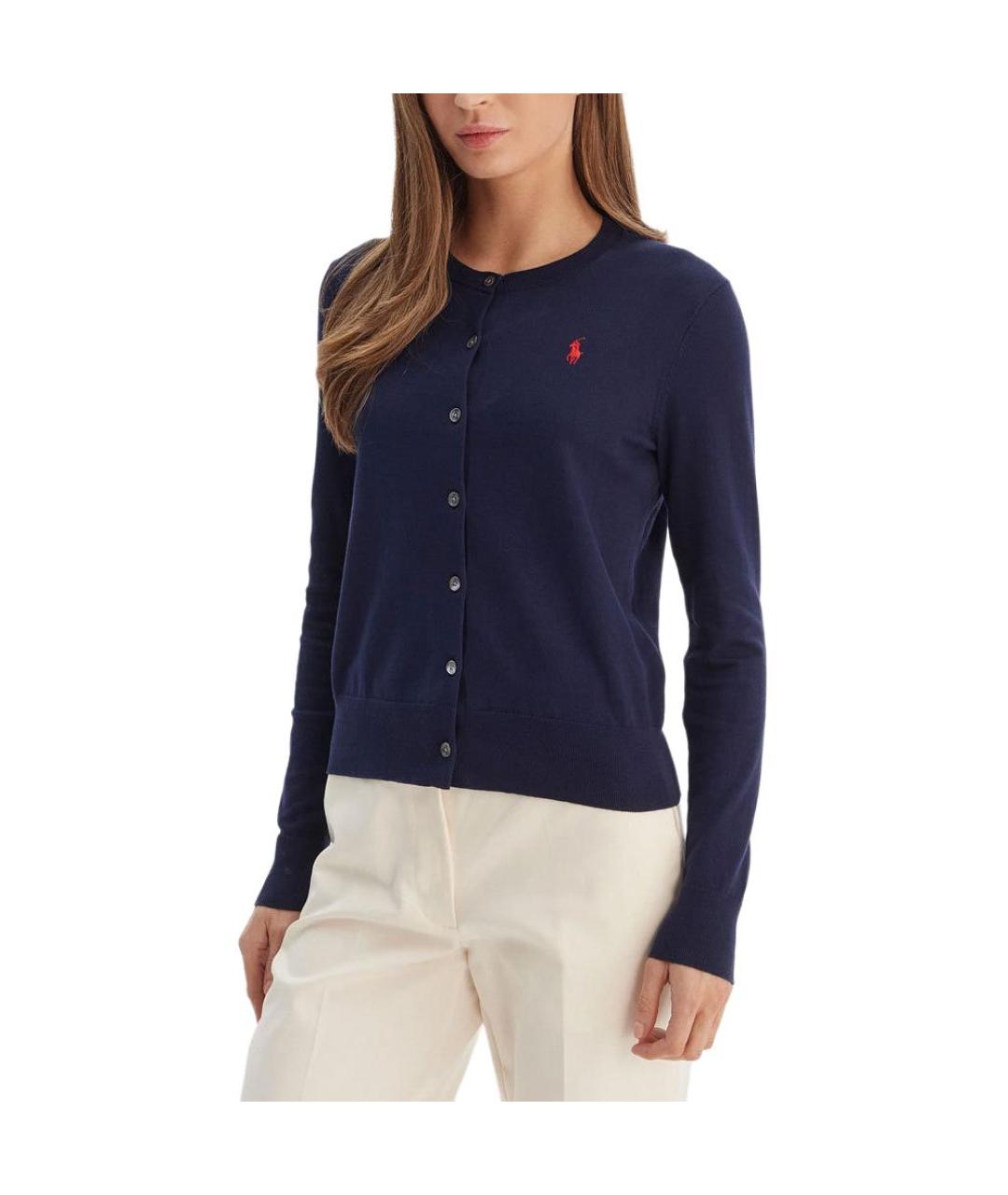 POLO RALPH LAUREN Темно-синий кардиган, фото 5