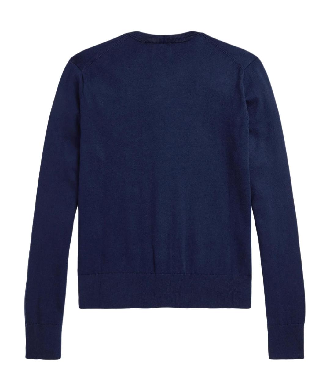 POLO RALPH LAUREN Темно-синий кардиган, фото 2