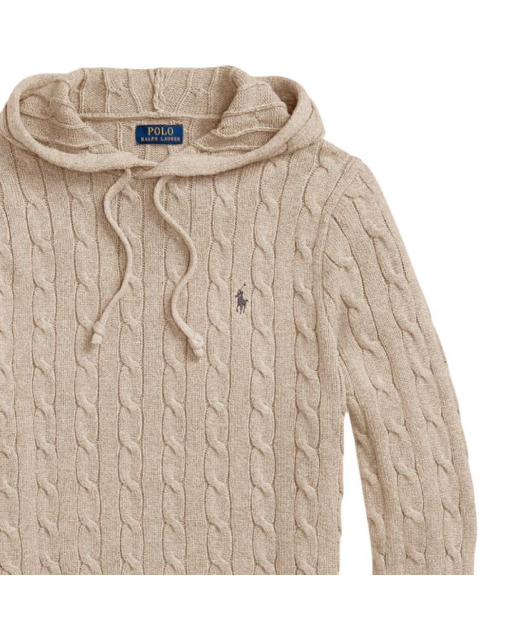 POLO RALPH LAUREN Бежевый джемпер / свитер, фото 2