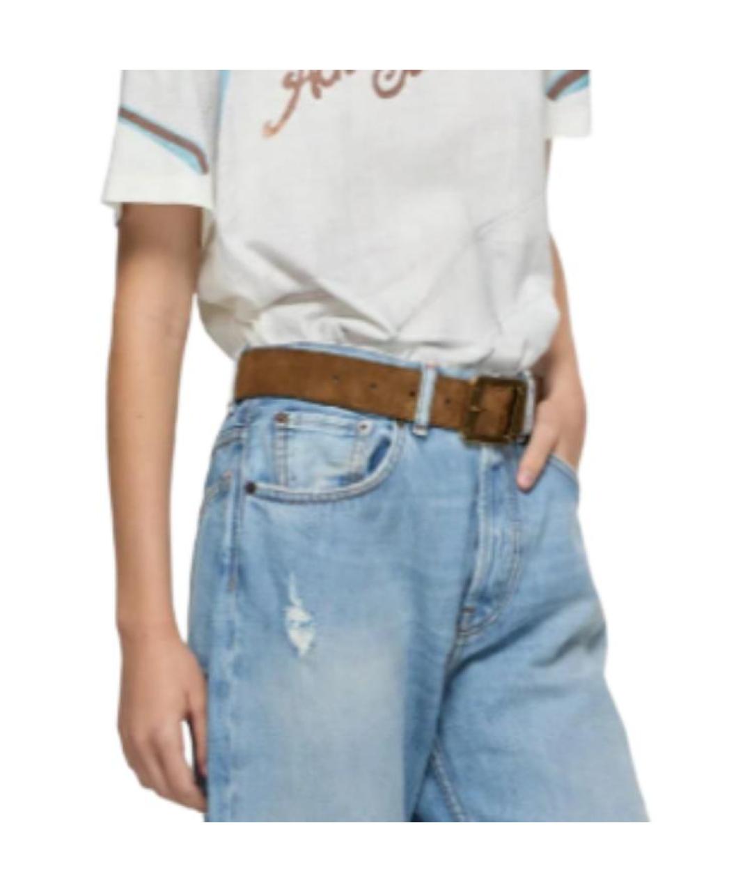 ACNE STUDIOS Серая футболка, фото 5