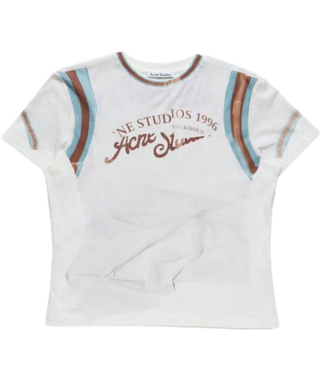 ACNE STUDIOS Серая футболка, фото 1