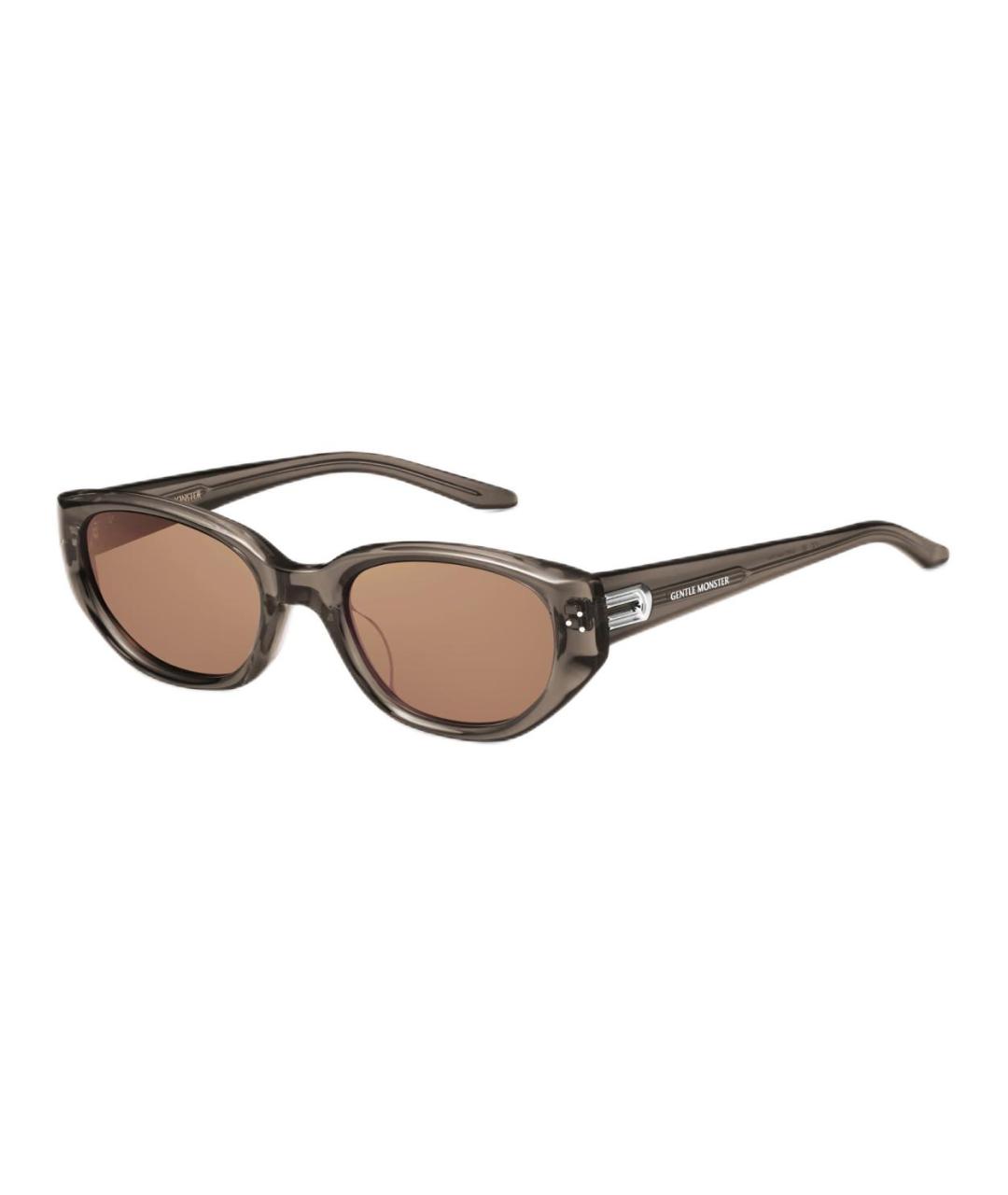 GENTLE MONSTER Коричневые солнцезащитные очки, фото 1