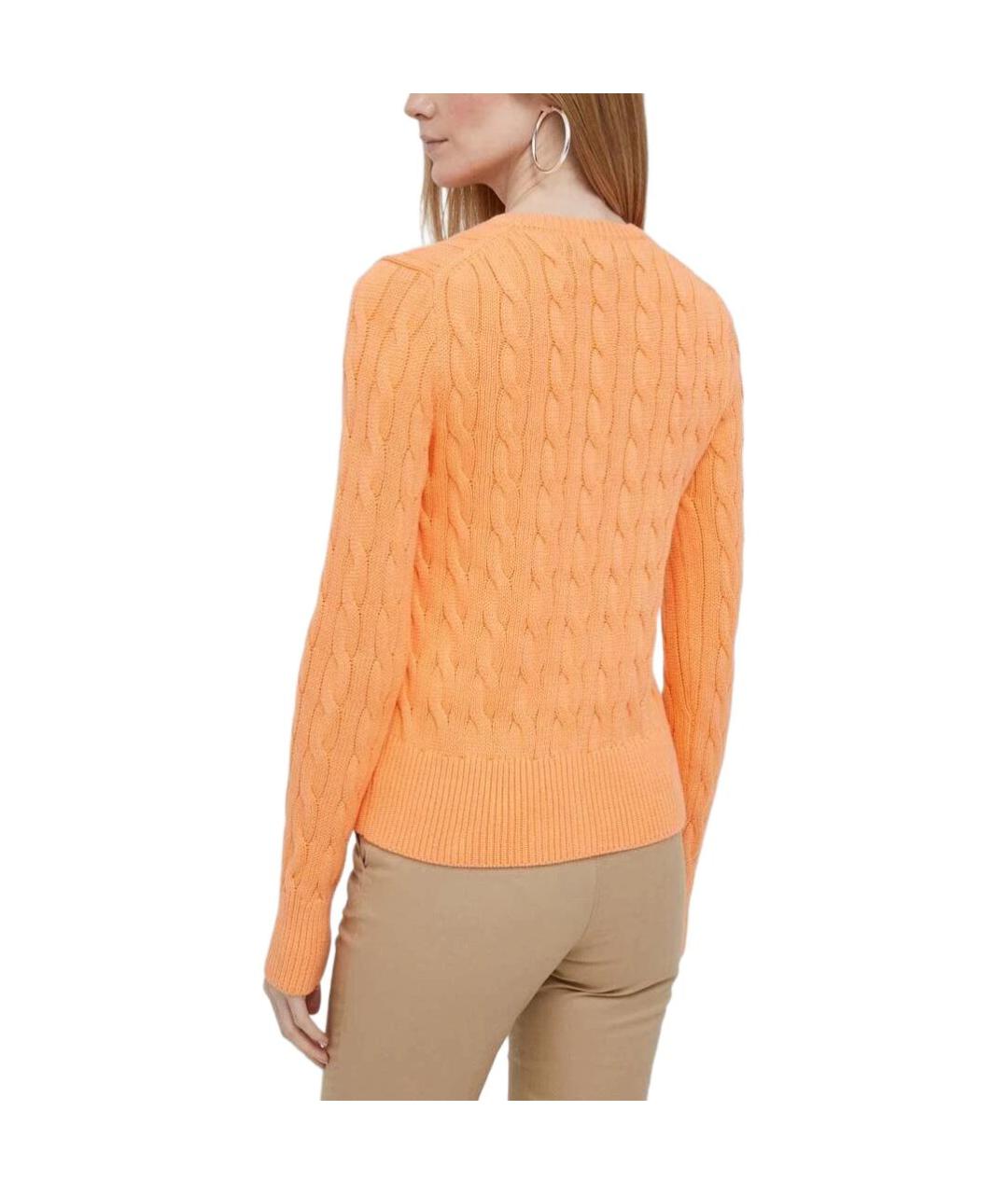 POLO RALPH LAUREN Оранжевый кардиган, фото 4