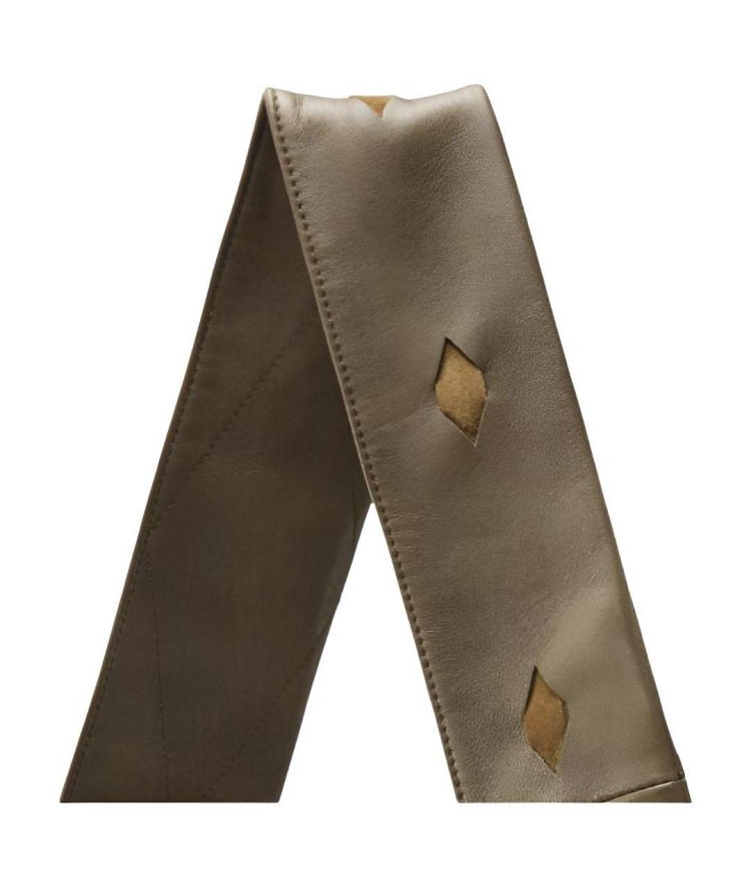 SONGMONT Зеленая кожаная сумка через плечо, фото 2