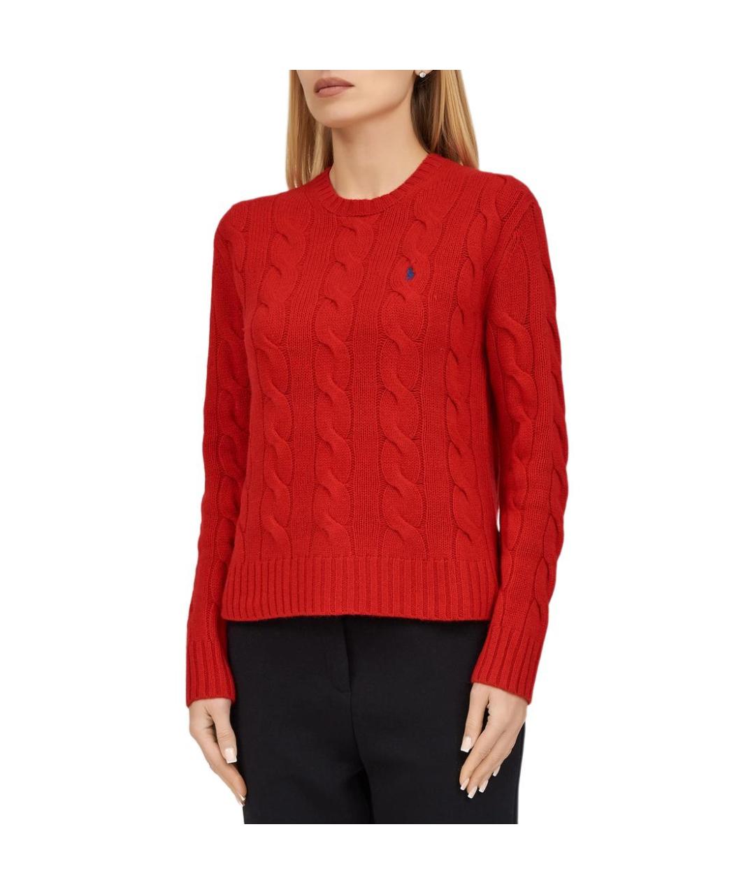 POLO RALPH LAUREN Красный джемпер / свитер, фото 4