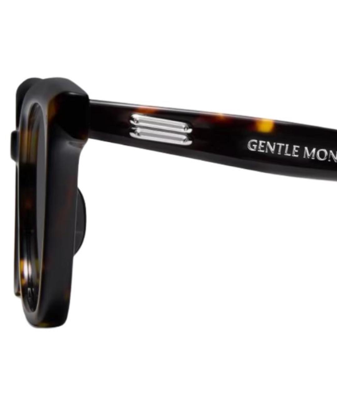 GENTLE MONSTER Коричневые пластиковые солнцезащитные очки, фото 4