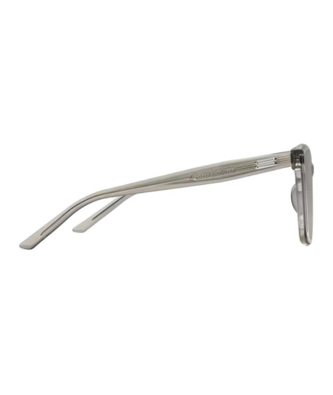 GENTLE MONSTER Серебряные металлические солнцезащитные очки, фото 3