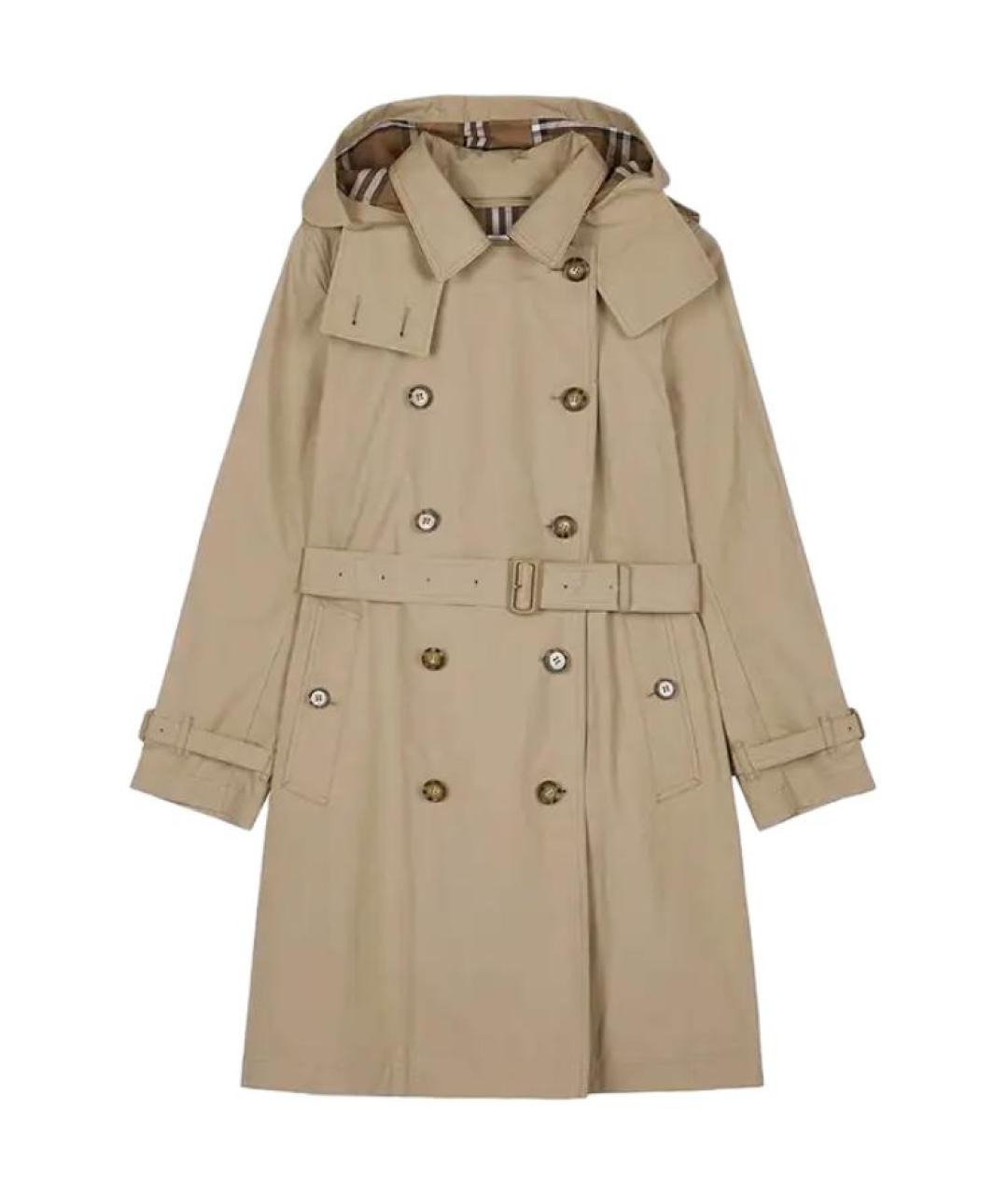 BURBERRY Бежевый тренч/плащ, фото 1