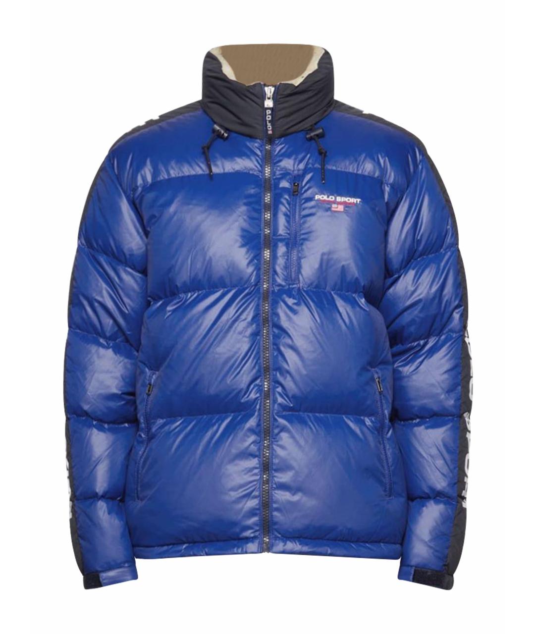 POLO RALPH LAUREN Синий пуховик, фото 1