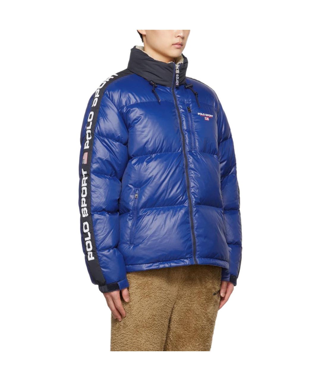 POLO RALPH LAUREN Синий пуховик, фото 2