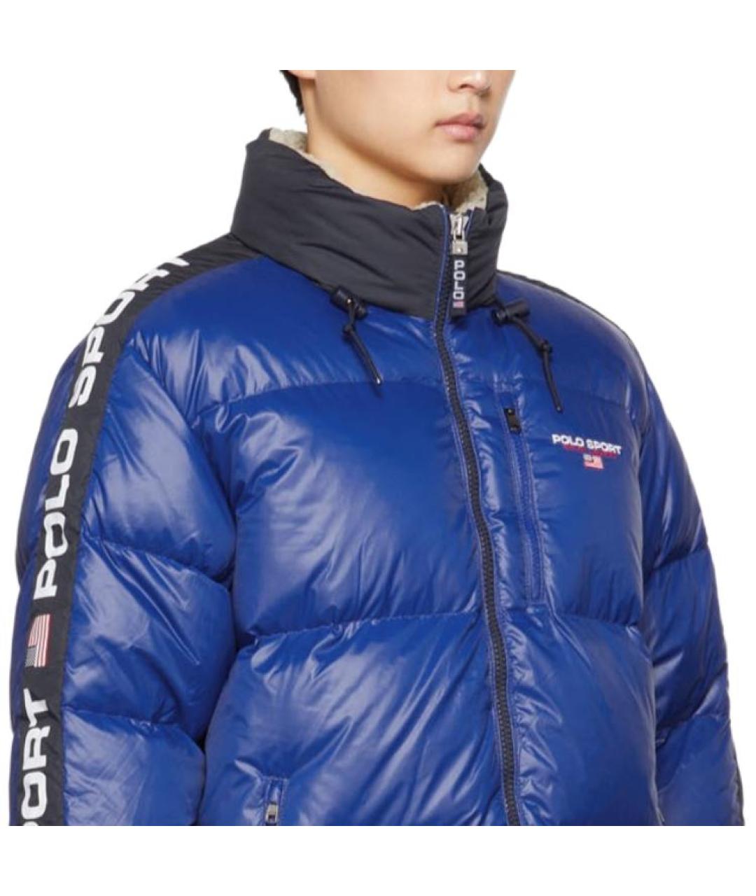 POLO RALPH LAUREN Синий пуховик, фото 3