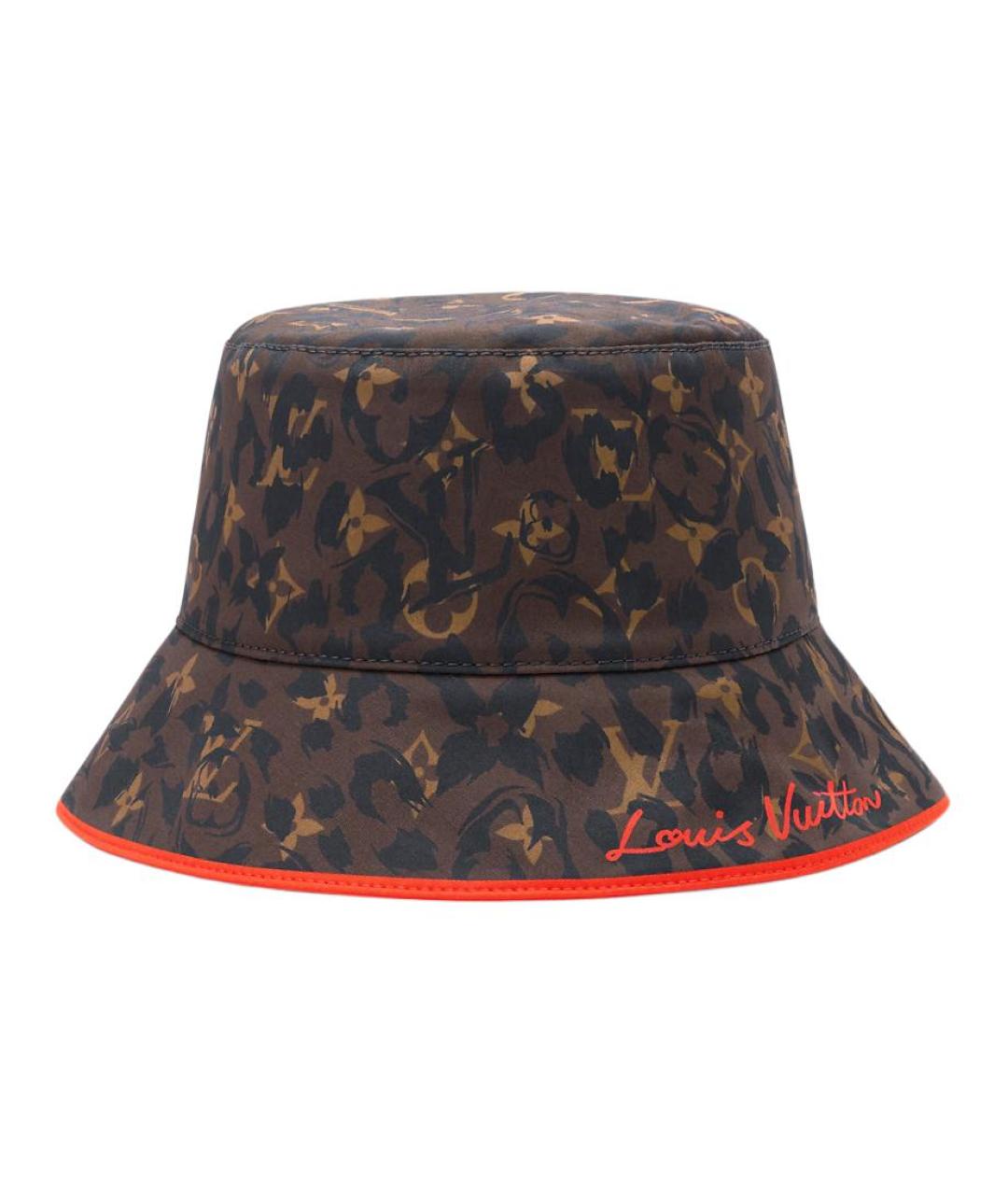 LOUIS VUITTON Черная синтетическая панама, фото 2