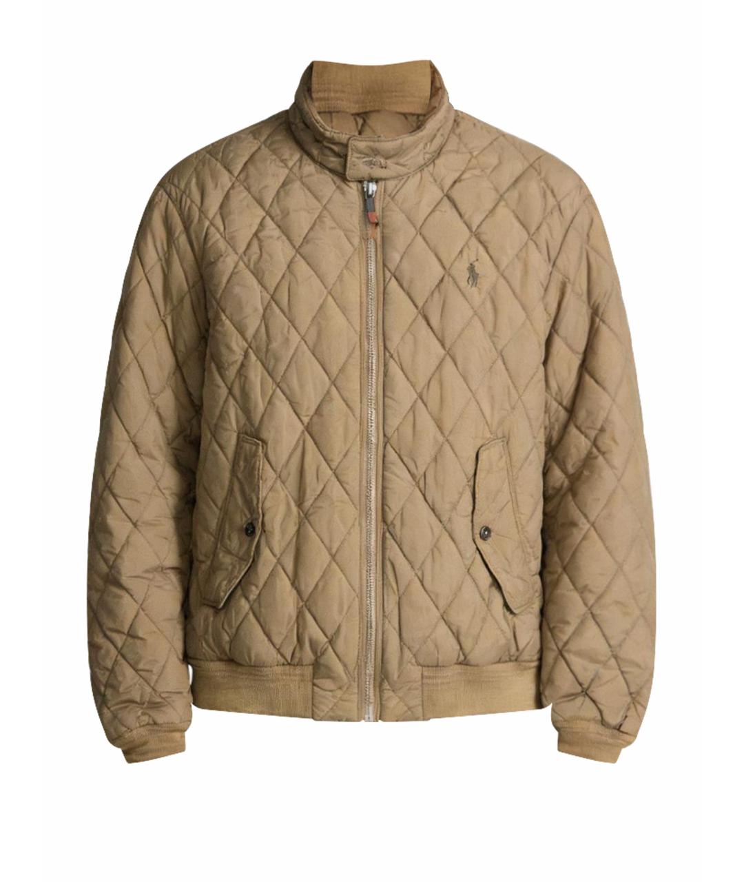 POLO RALPH LAUREN Коричневый пуховик, фото 1