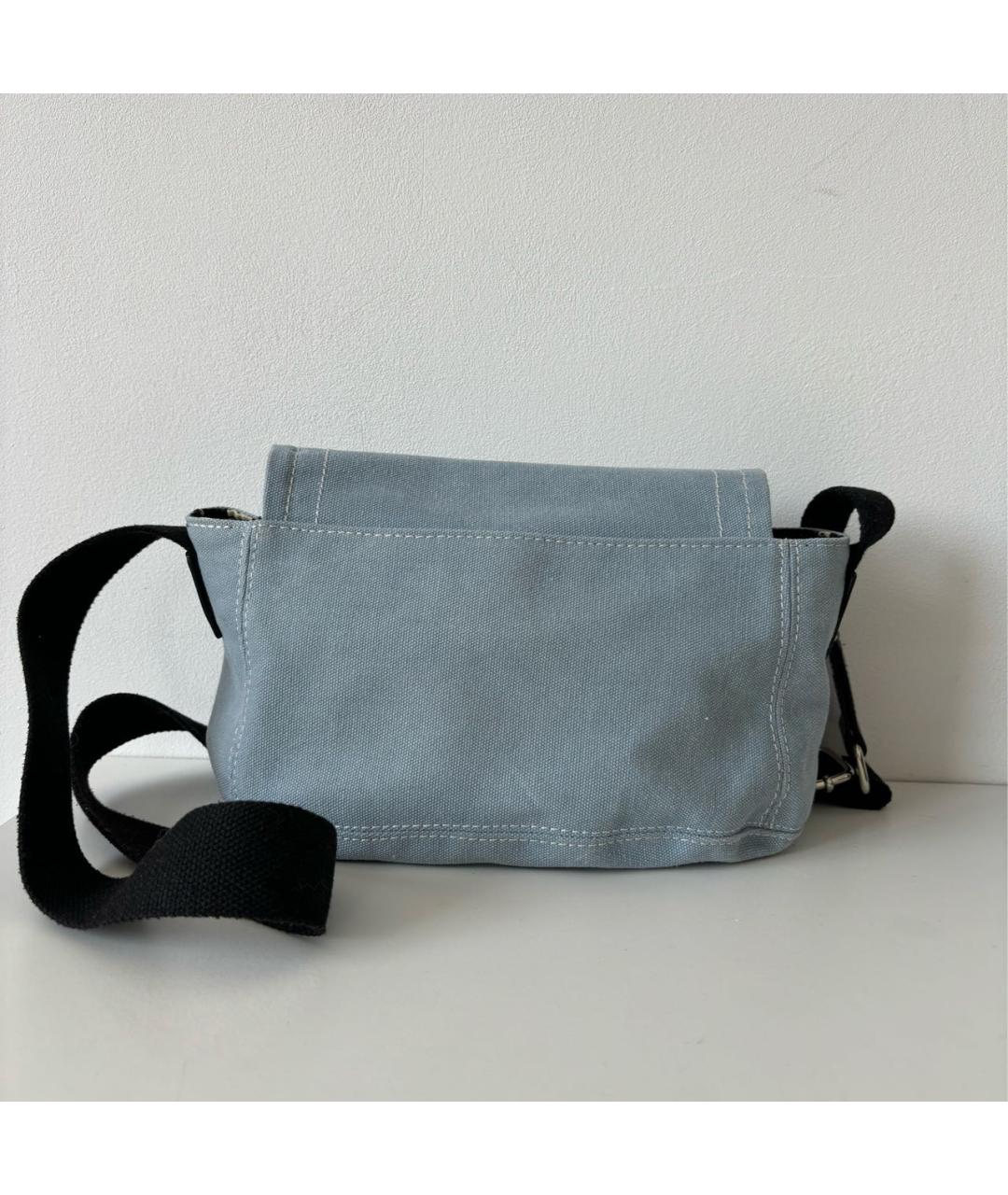 VIVIENNE WESTWOOD Голубая деним сумка на плечо, фото 3