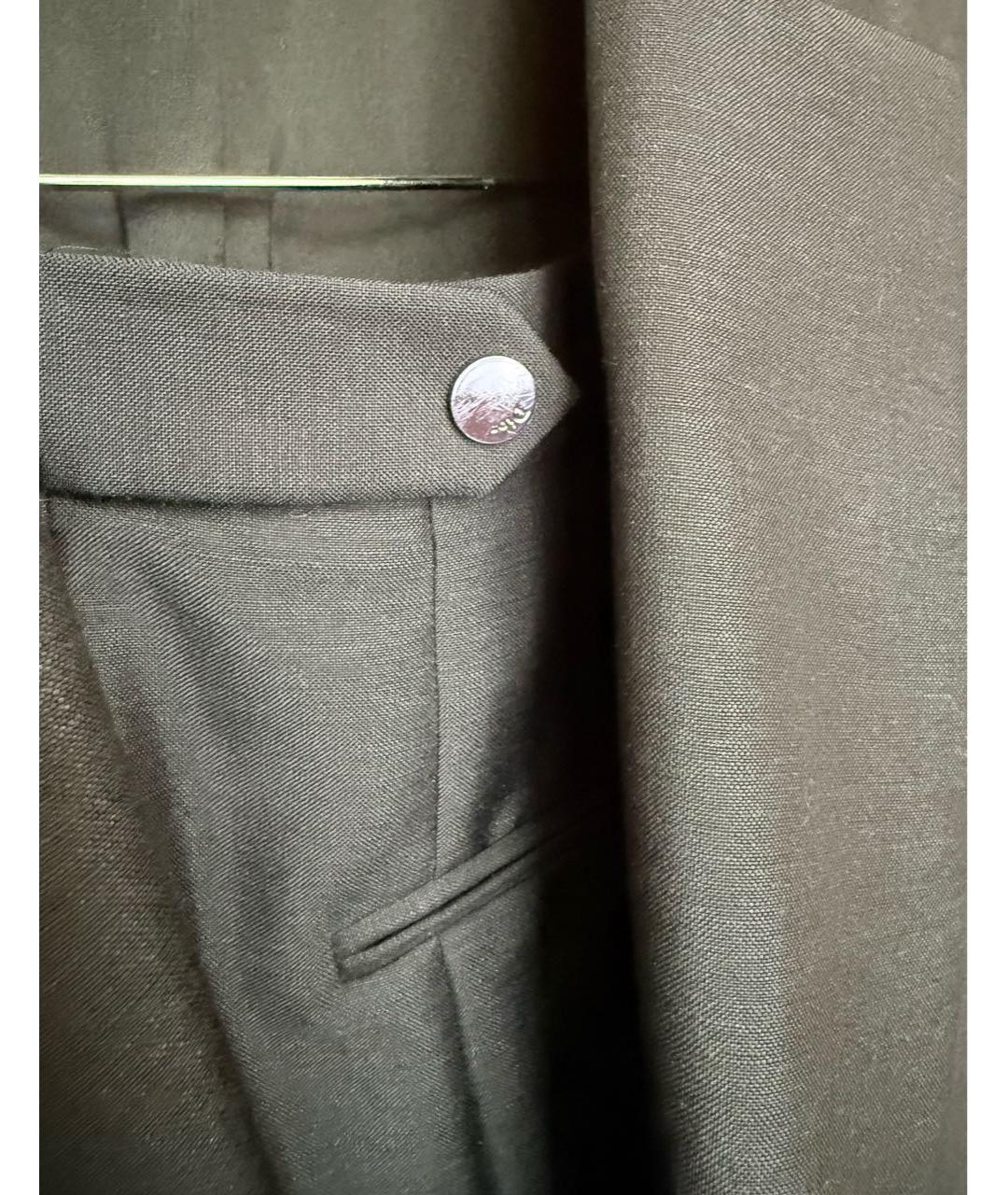 CHRISTIAN DIOR Темно-синий костюм с брюками, фото 5