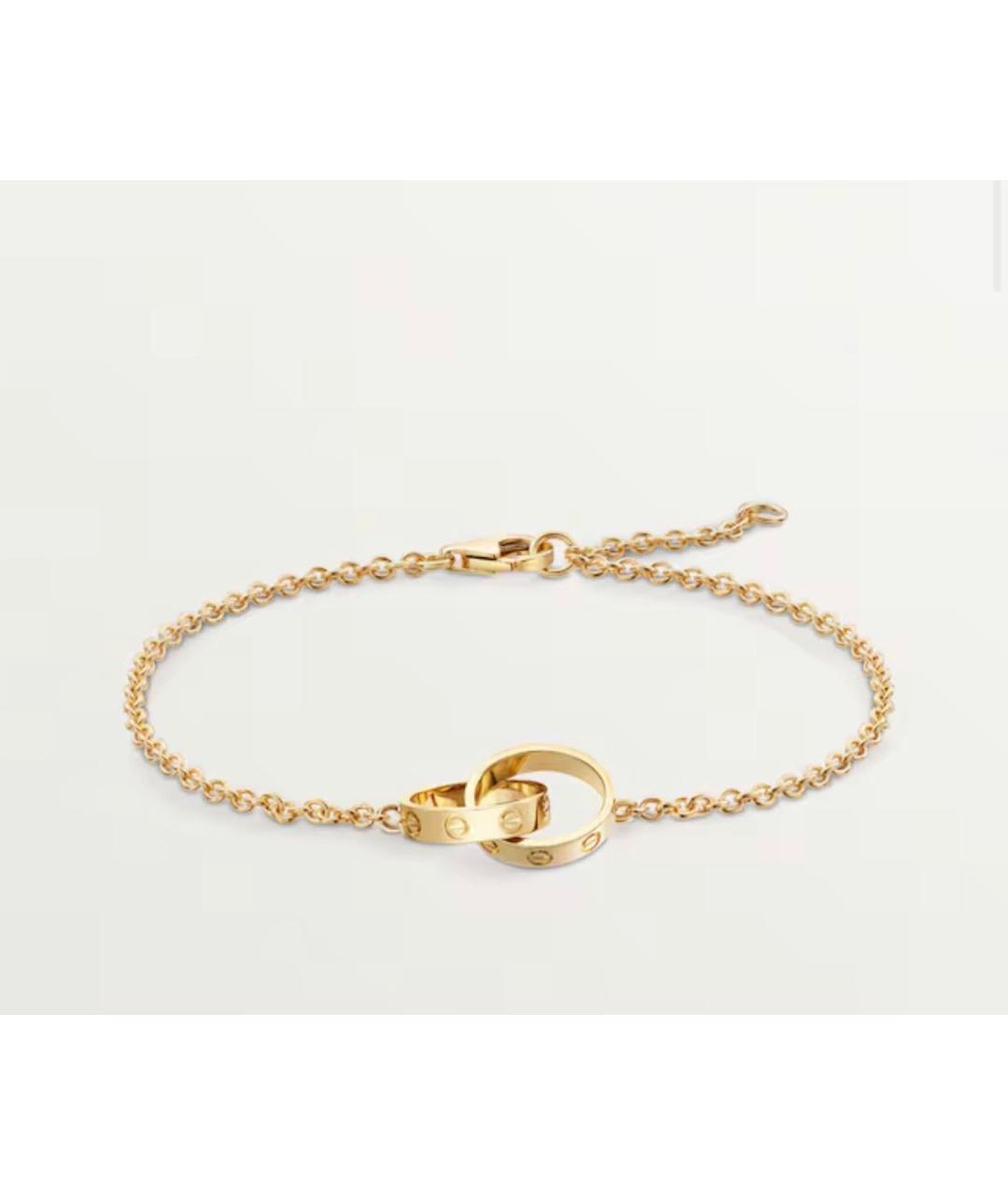 CARTIER Желтый браслет из желтого золота, фото 3