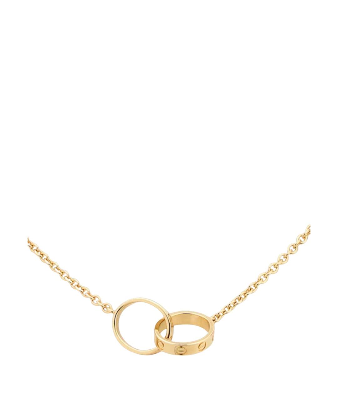 CARTIER Желтая подвеска из желтого золота, фото 1