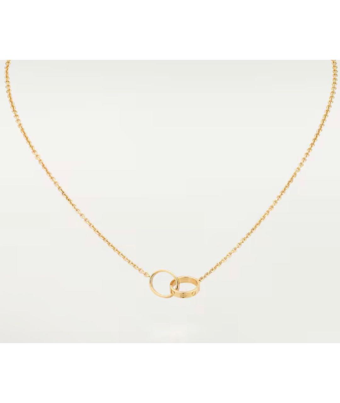 CARTIER Желтая подвеска из желтого золота, фото 2