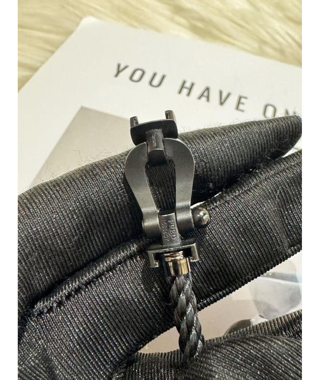 FRED Черный браслет, фото 5