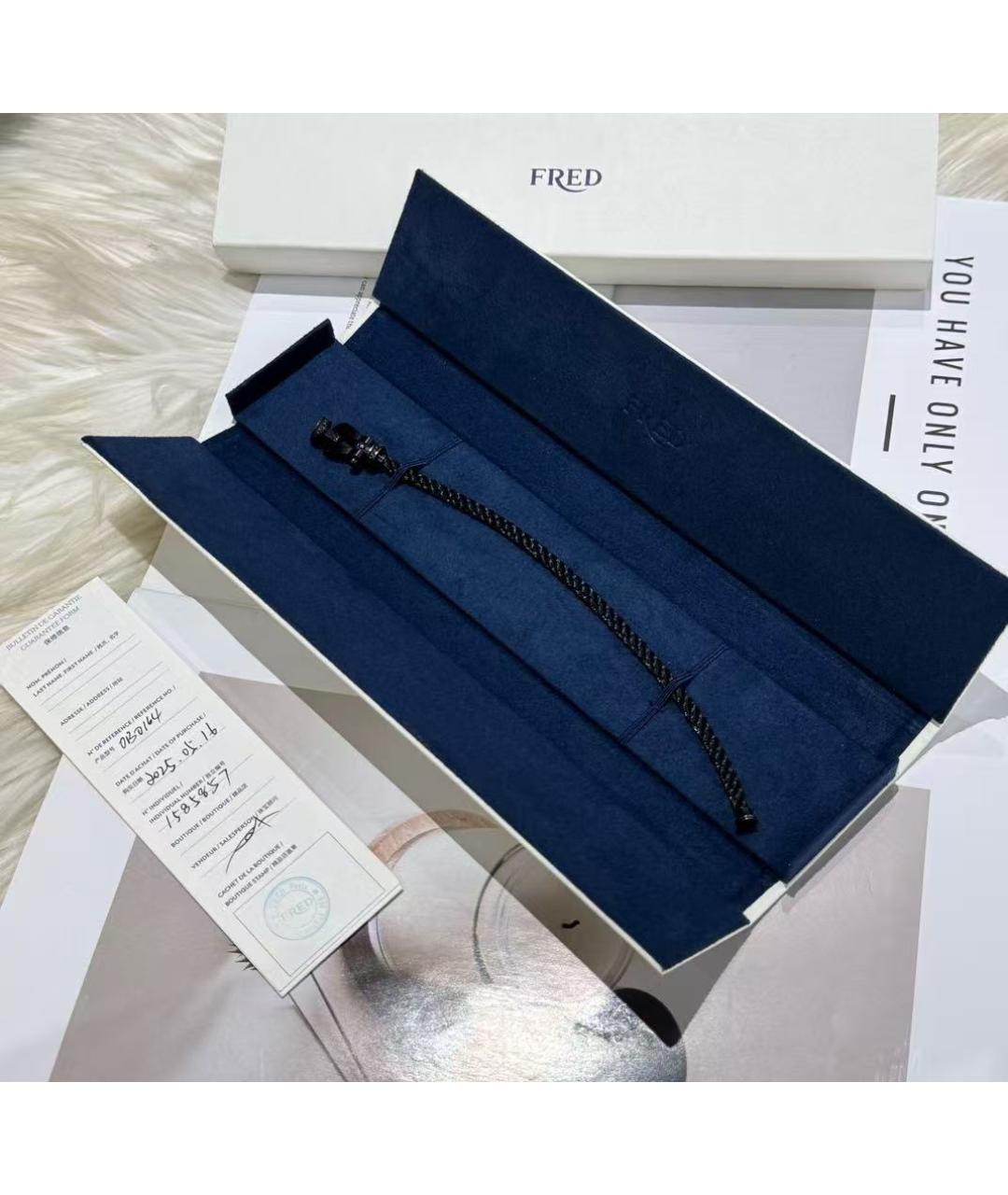 FRED Черный браслет, фото 2