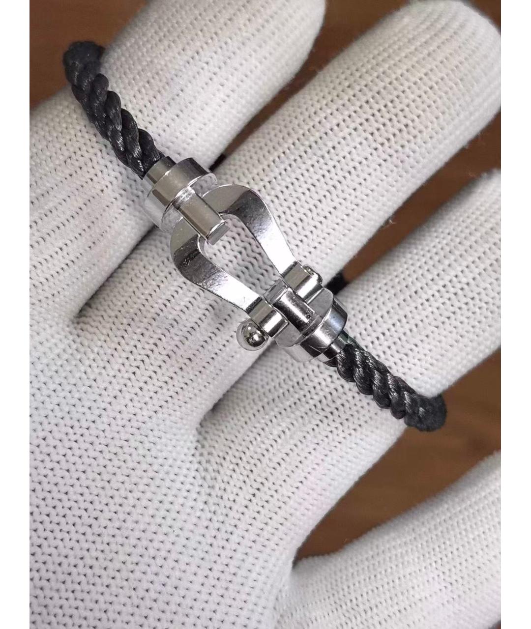 FRED Серебрянный браслет из белого золота, фото 3