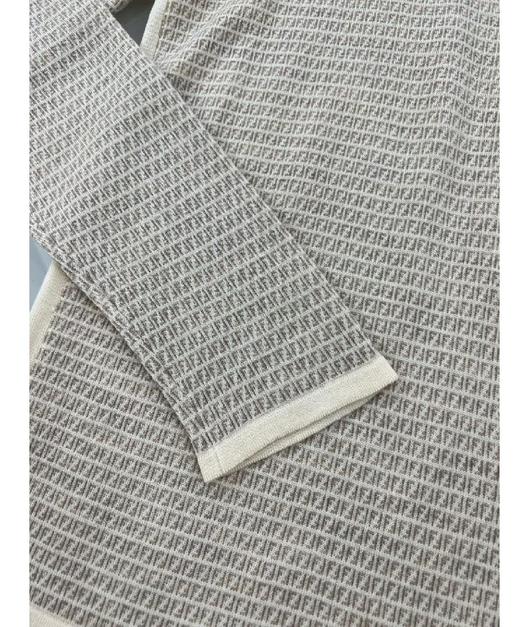 FENDI Бежевая водолазка, фото 7