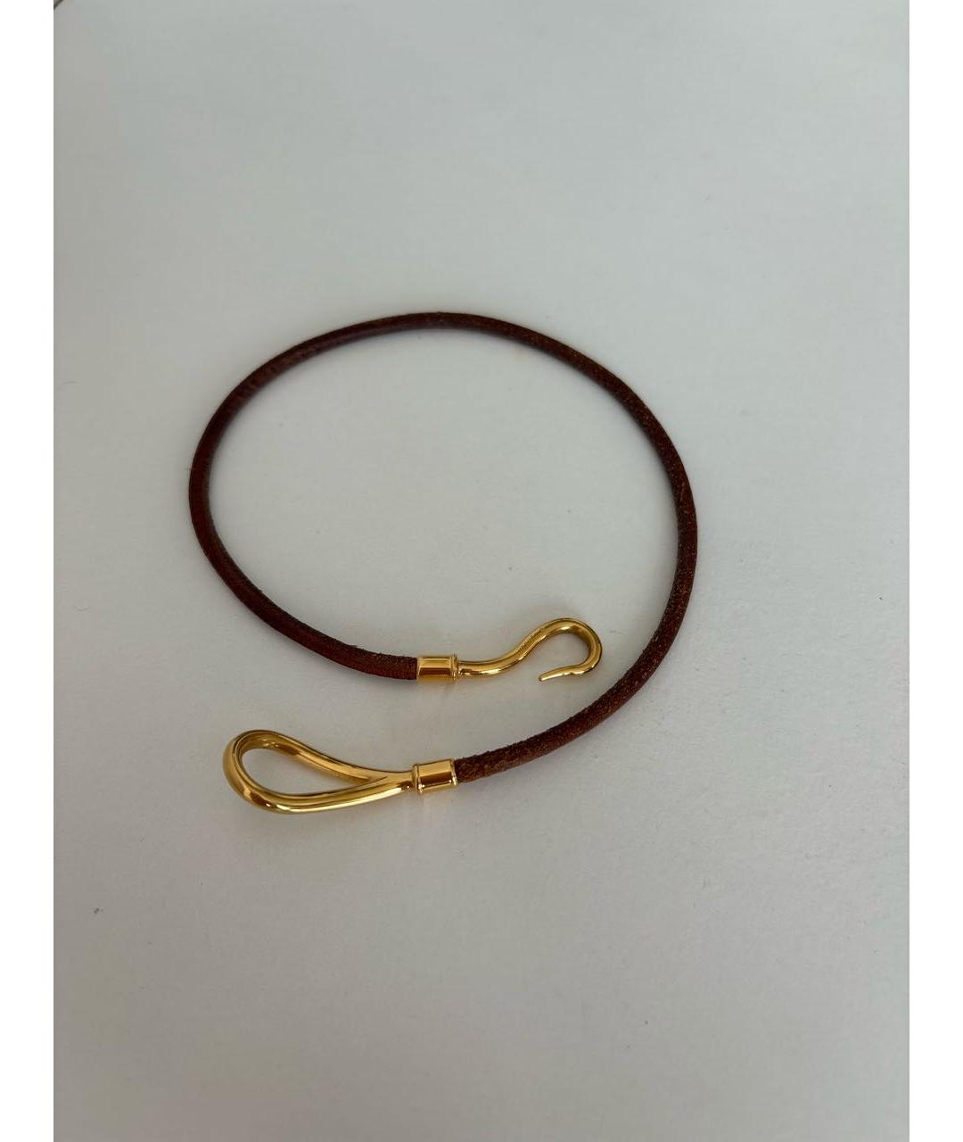 HERMES Мульти позолоченный браслет, фото 3