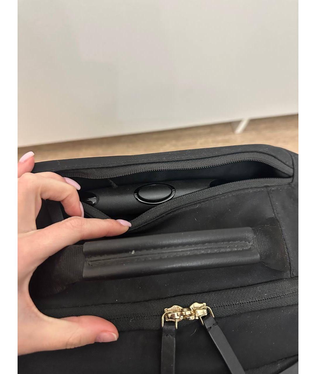 TUMI Черный тканевый чемодан, фото 6