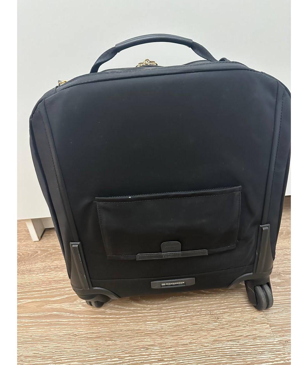 TUMI Черный тканевый чемодан, фото 4