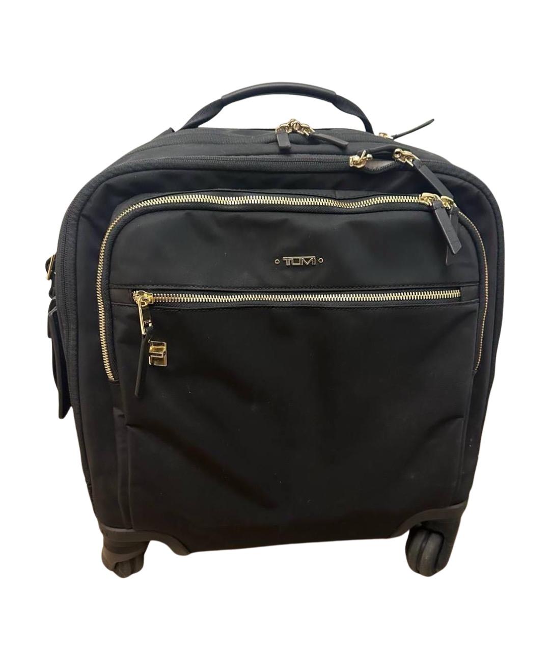 TUMI Черный тканевый чемодан, фото 1