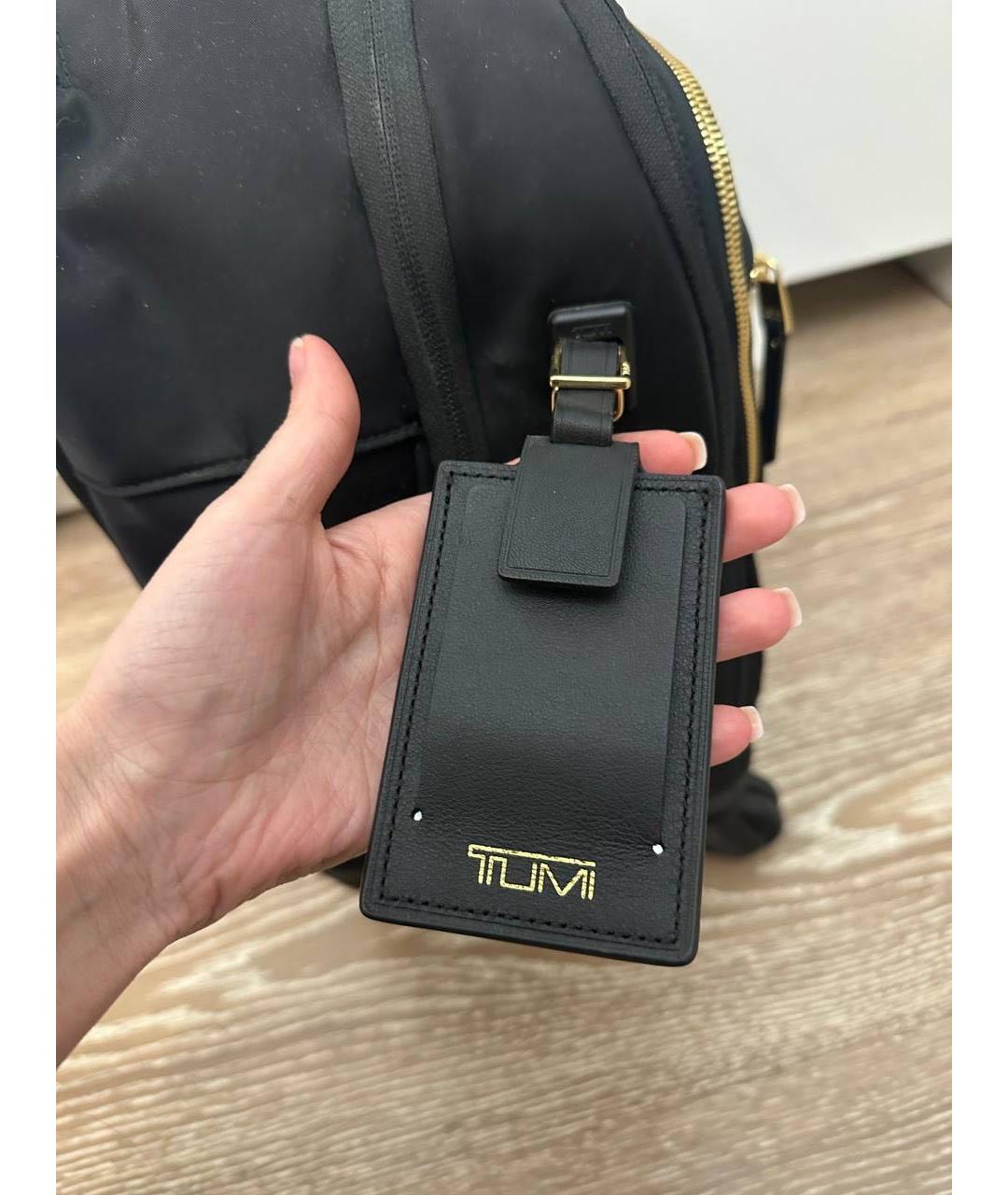 TUMI Черный тканевый чемодан, фото 5