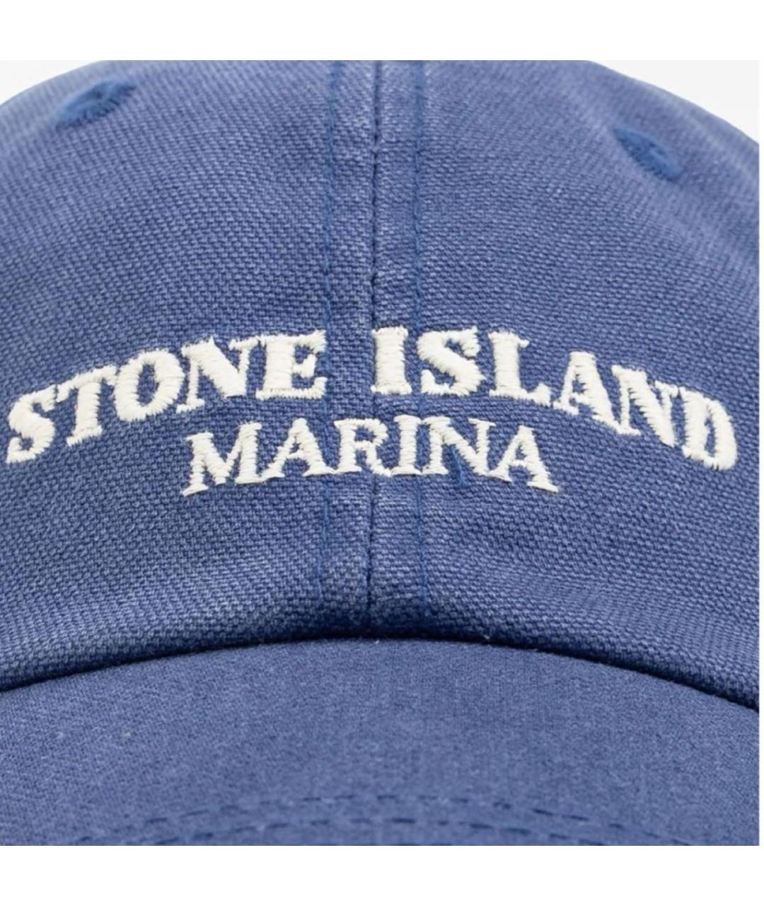 STONE ISLAND Голубая кепка, фото 5