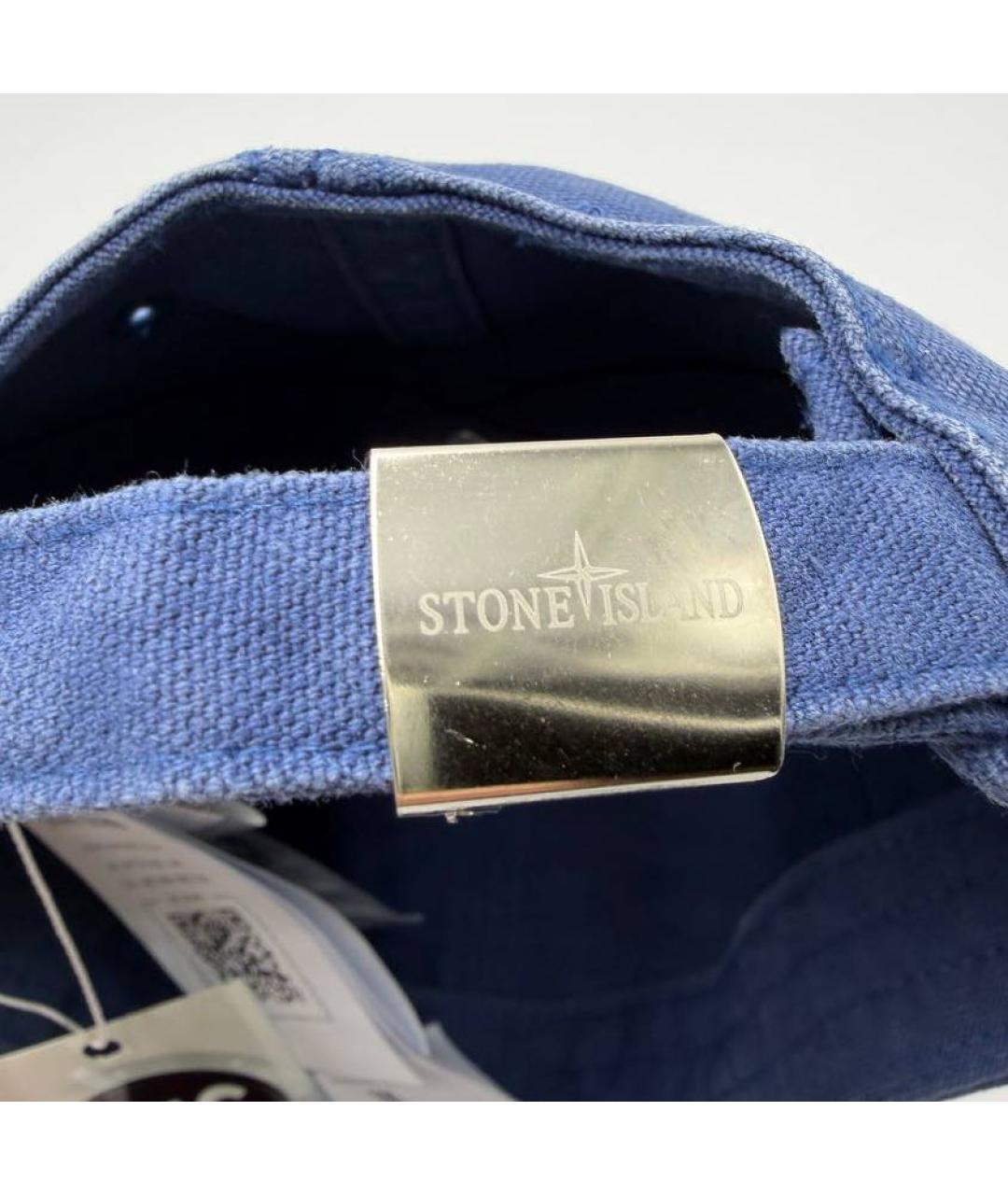 STONE ISLAND Голубая кепка, фото 6