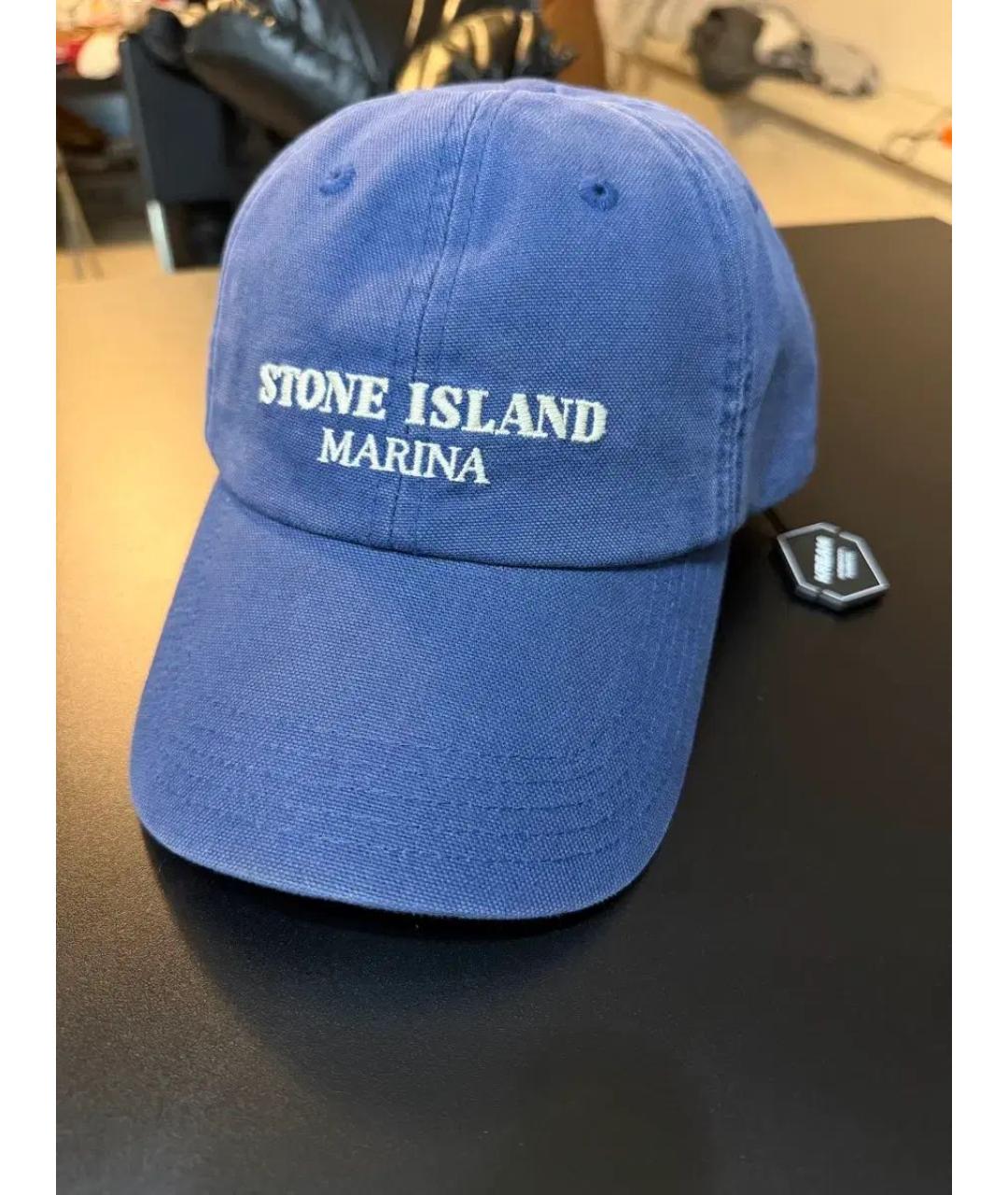 STONE ISLAND Голубая кепка, фото 2
