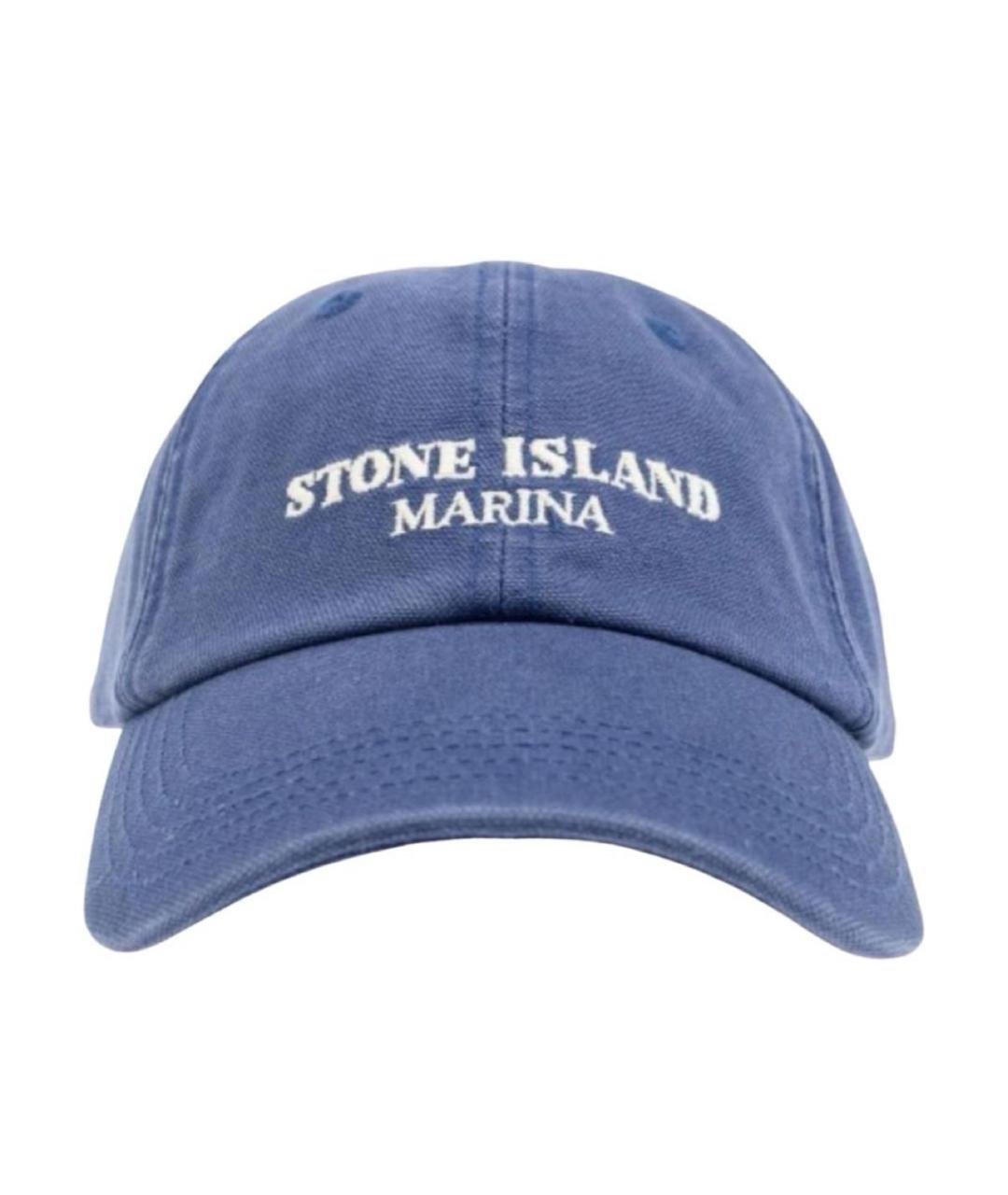 STONE ISLAND Голубая кепка, фото 1