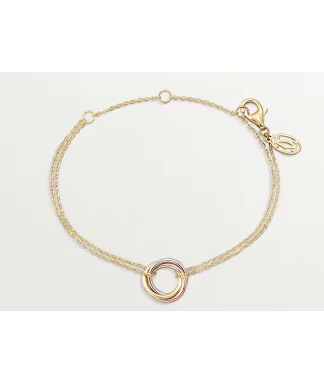 CARTIER Желтый браслет из желтого золота, фото 5