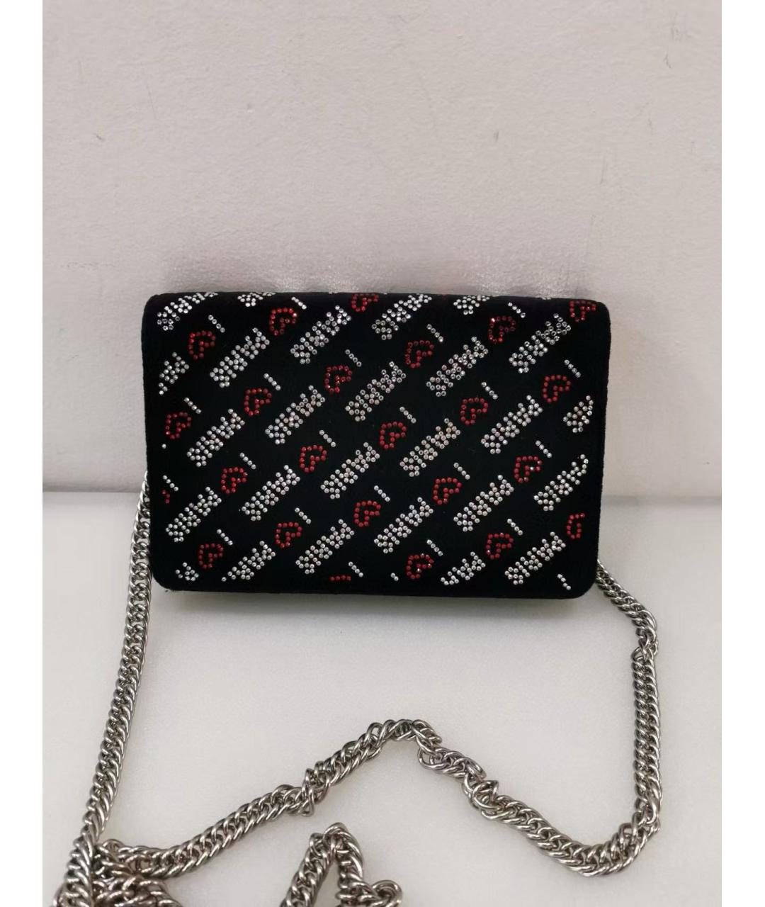 BALENCIAGA Черная кожаная сумка через плечо, фото 4