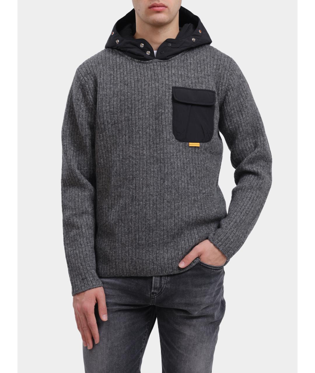 PARAJUMPERS Серый джемпер / свитер, фото 4