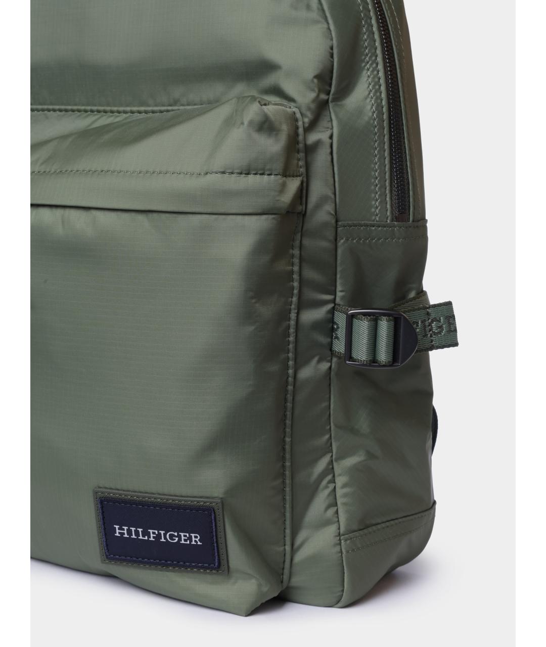 TOMMY HILFIGER Зеленый синтетический рюкзак, фото 3