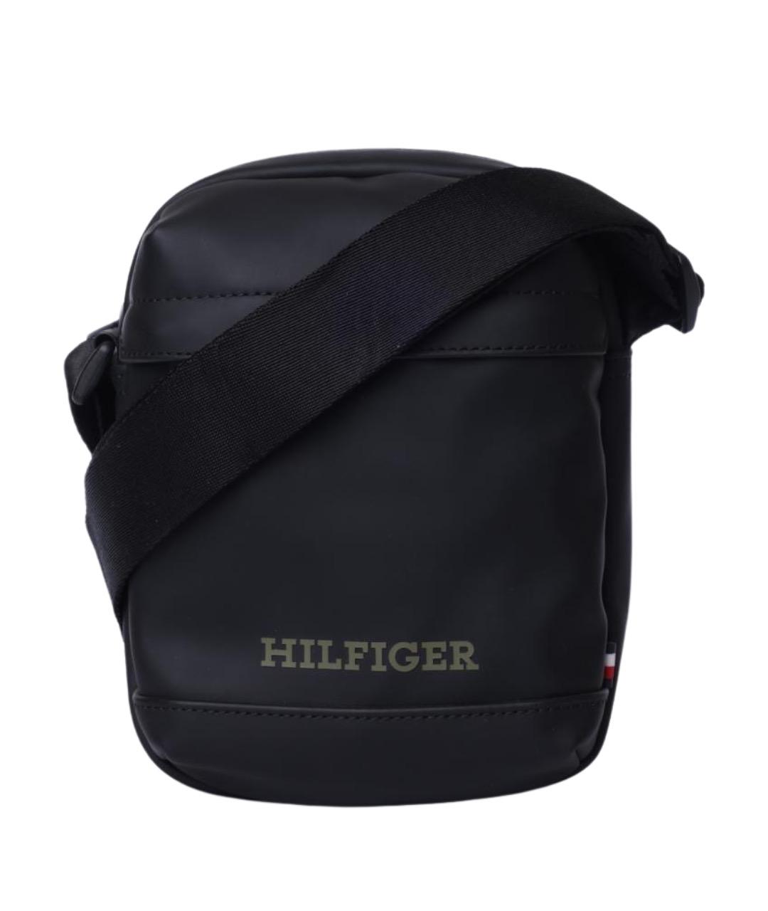 TOMMY HILFIGER Черная сумка на плечо, фото 1