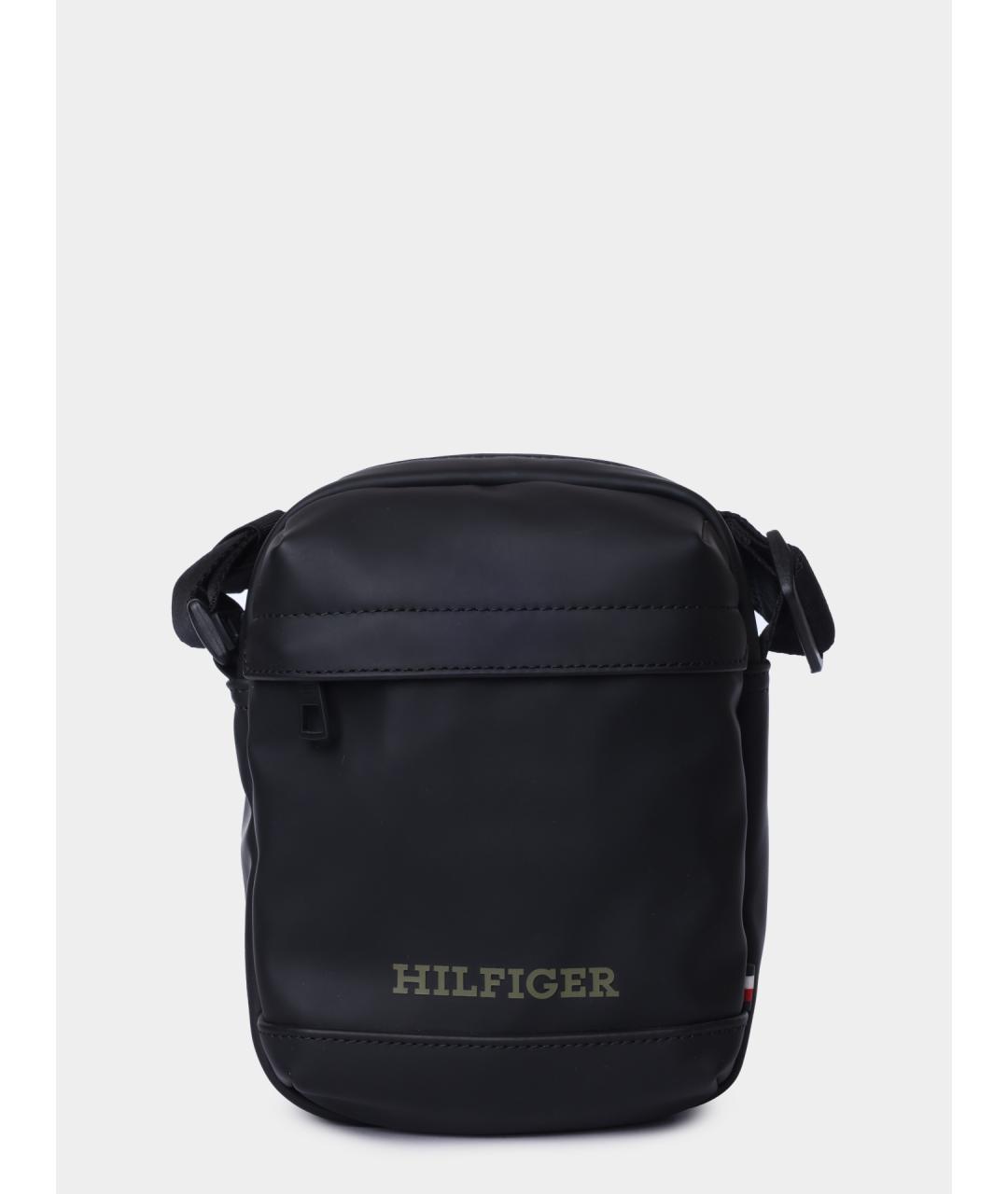 TOMMY HILFIGER Черная сумка на плечо, фото 2