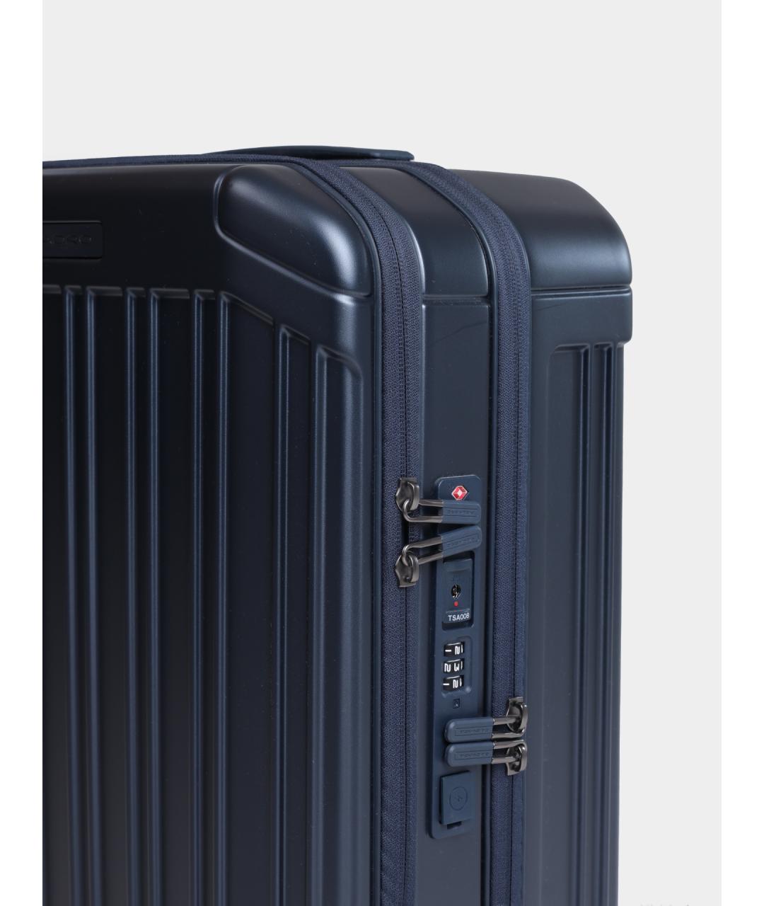 PIQUADRO Синий чемодан, фото 4
