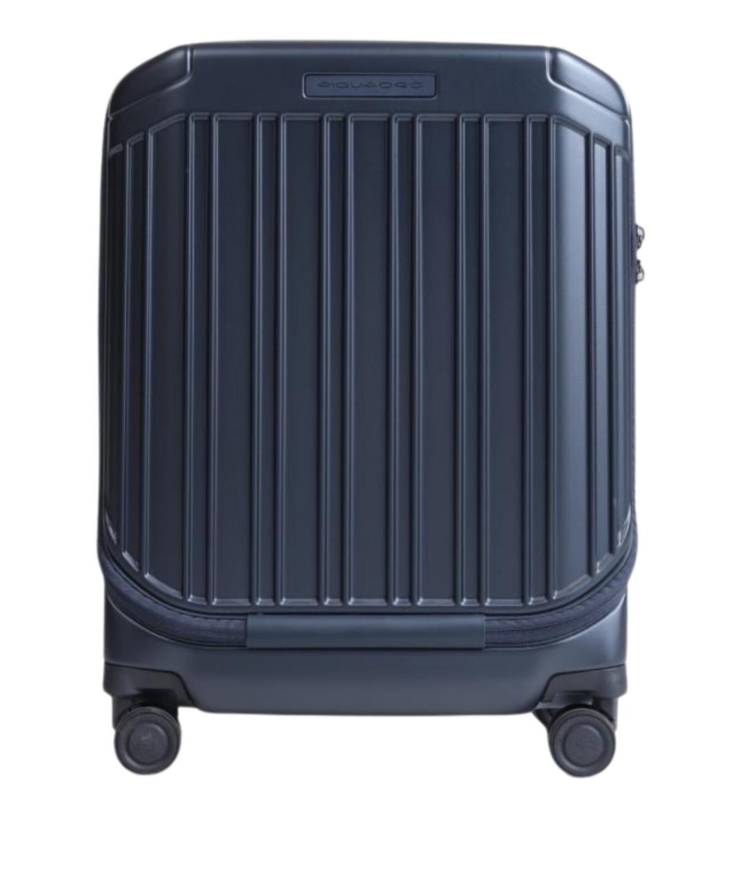 PIQUADRO Синий чемодан, фото 1