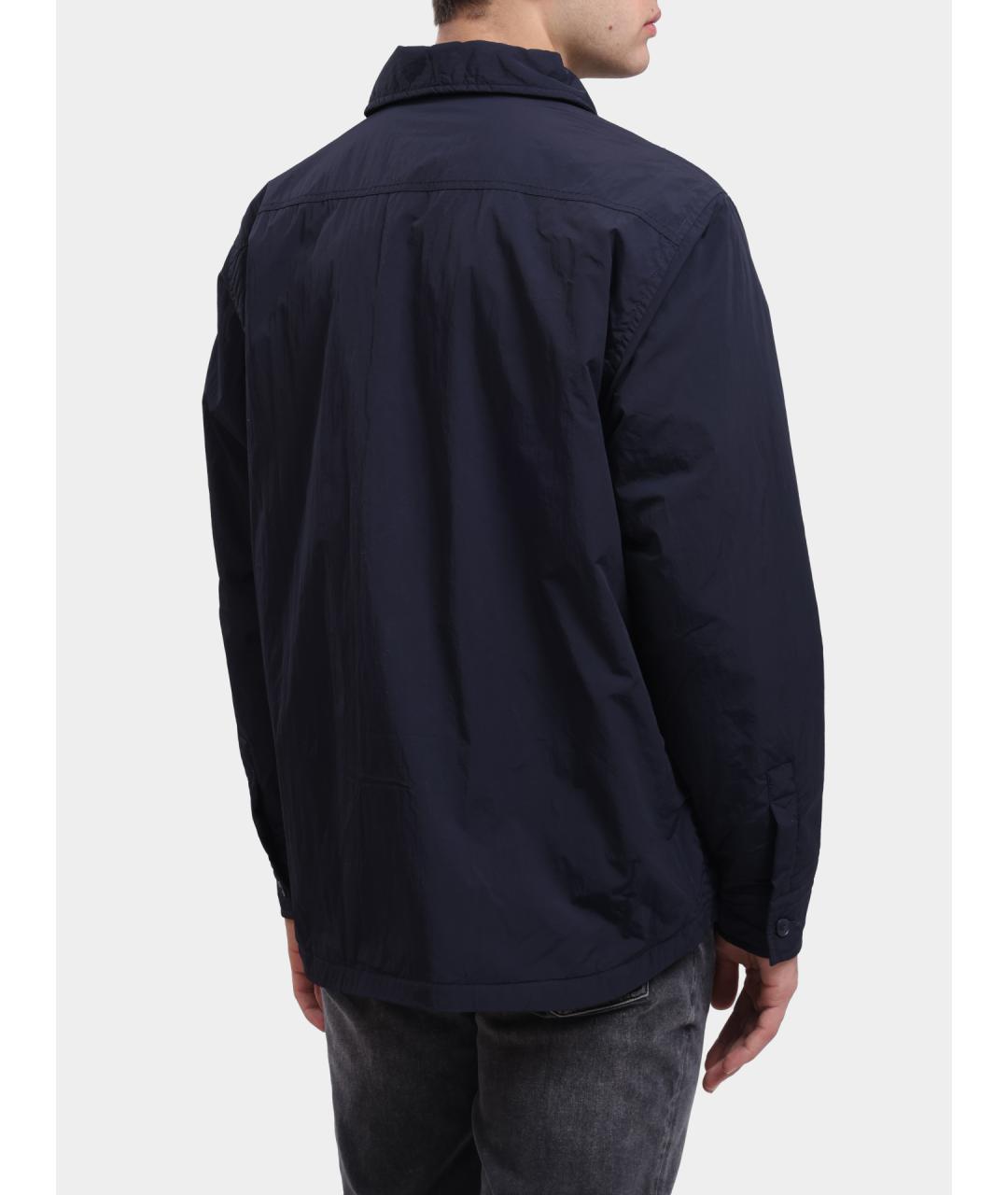 HUGO Темно-синяя кэжуал рубашка, фото 5