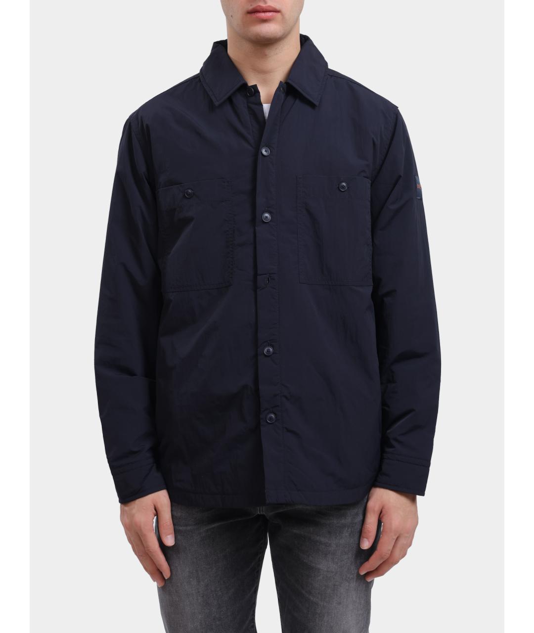 HUGO Темно-синяя кэжуал рубашка, фото 6