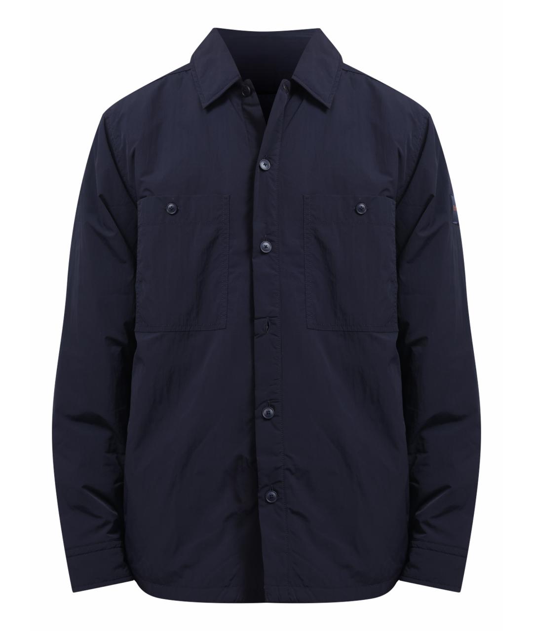 HUGO Темно-синяя кэжуал рубашка, фото 1