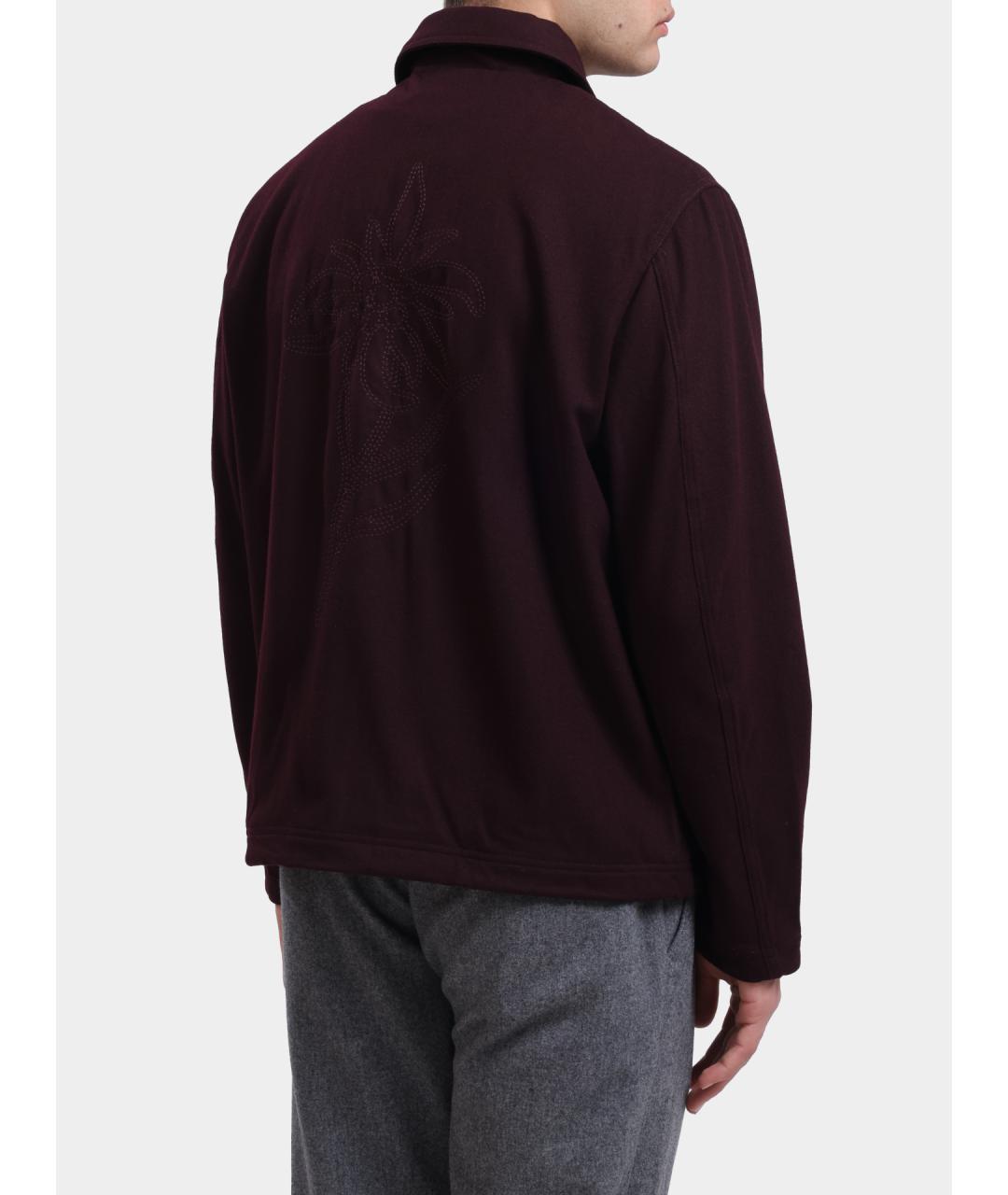 AUTRY Бордовая шерстяная куртка, фото 5