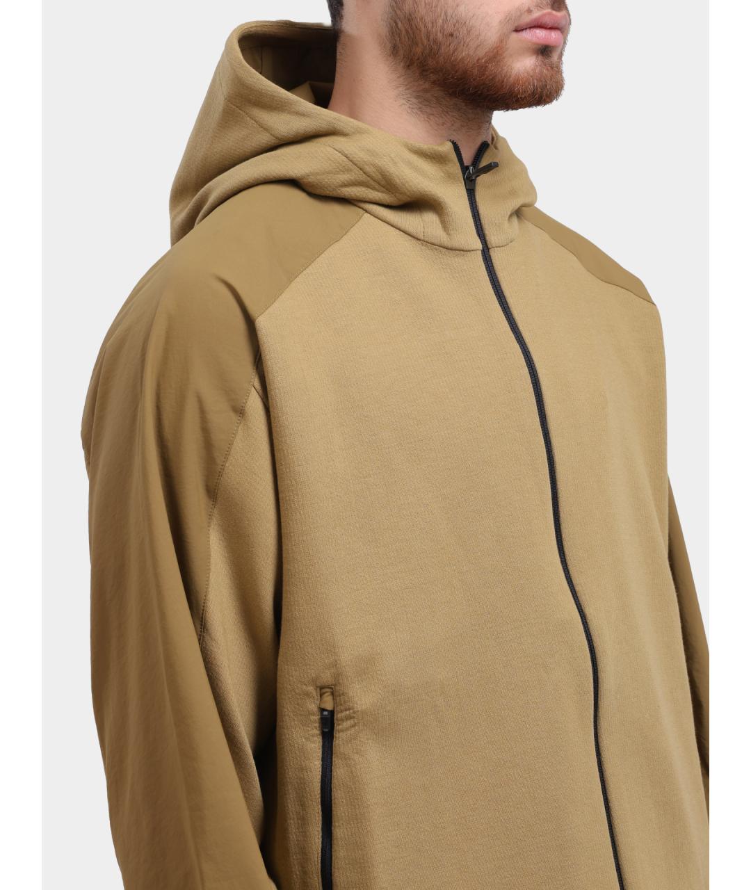 HERNO Коричневая хлопковая куртка, фото 4