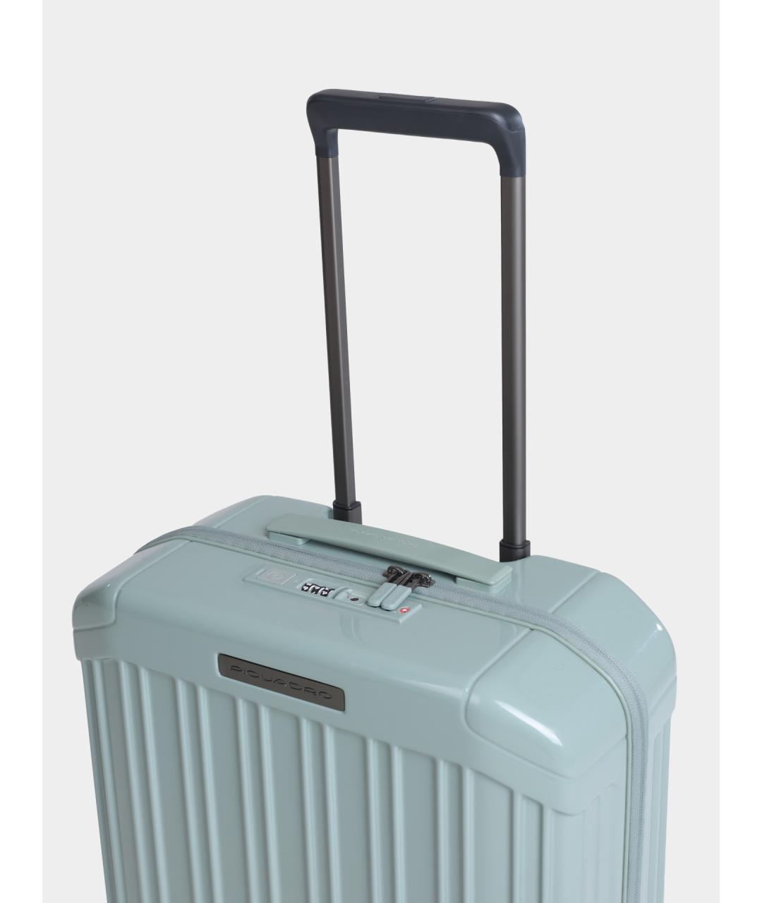 PIQUADRO Голубой чемодан, фото 4